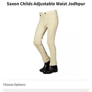 Saxon Child Jodpher/Breeches size 14